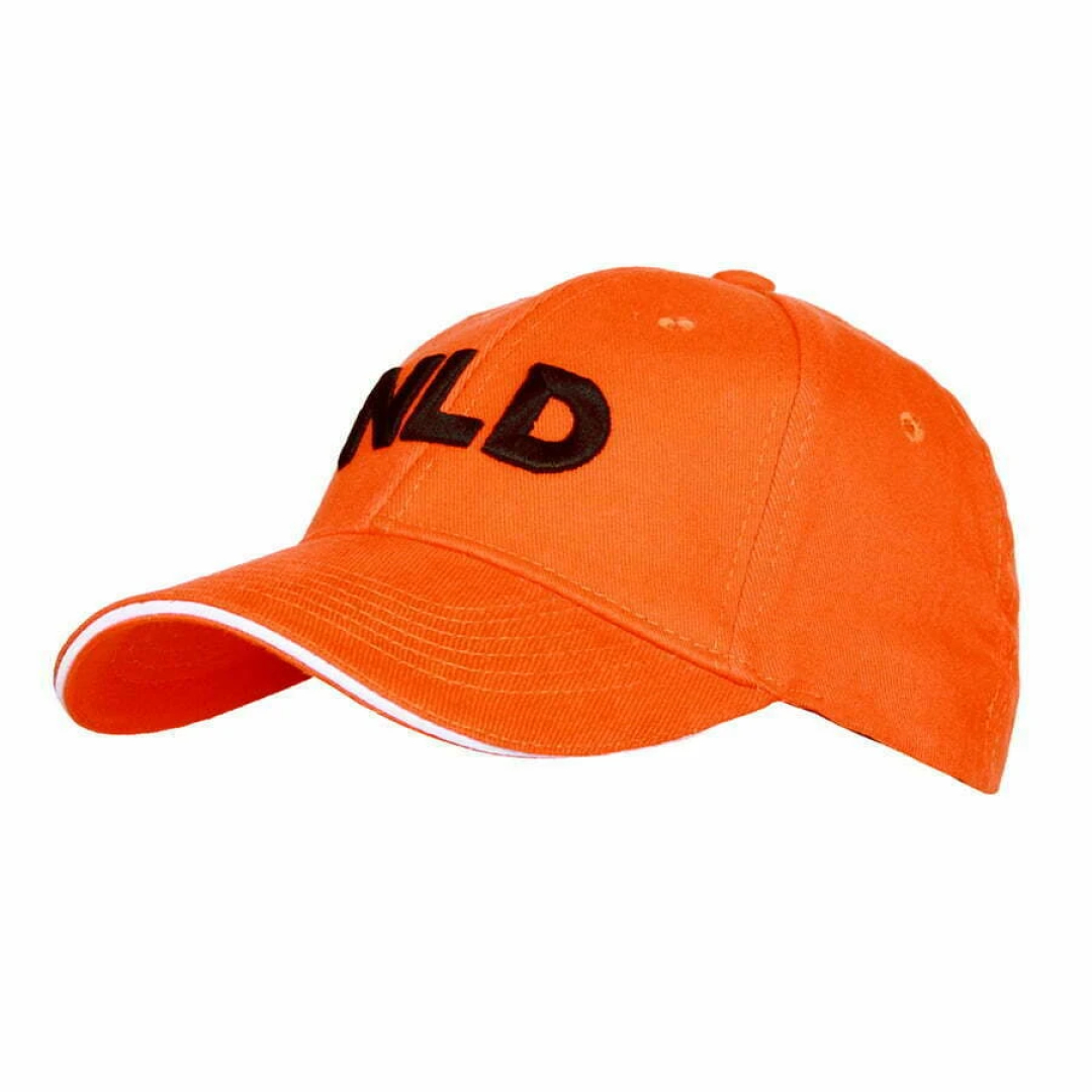 Baseball cap NLD van 100% katoen. Diverse kleuren