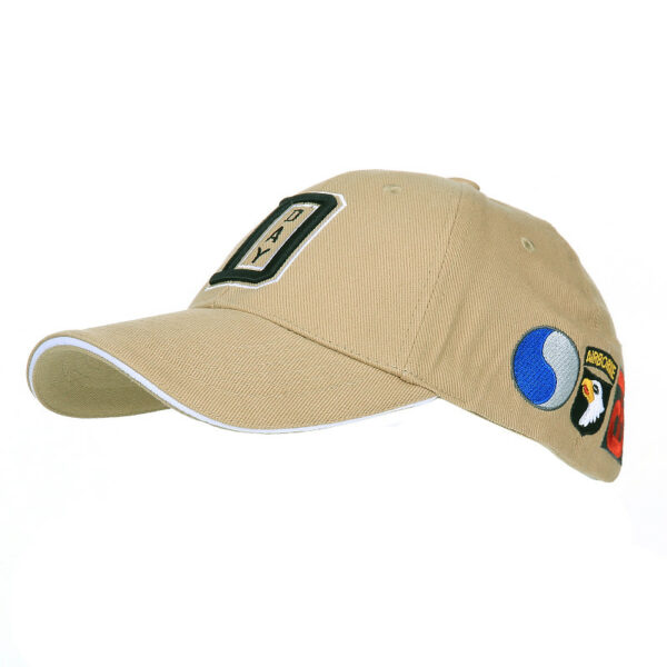 Baseball cap WW II D-Day. Diverse kleuren
