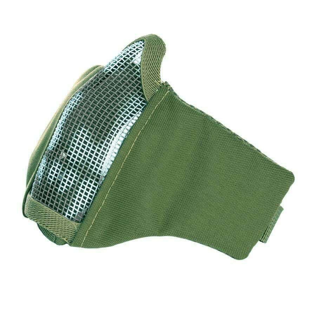 Airsoft face mask nylon mesh with skull. Diverse kleuren
