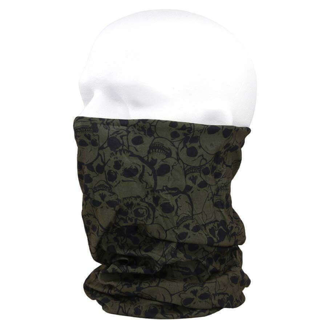 Tactical wrap met skull (Coolmax). Diverse kleuren
