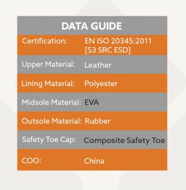 SFC Guard Mid Safety Boots (S3) - Afbeelding 13