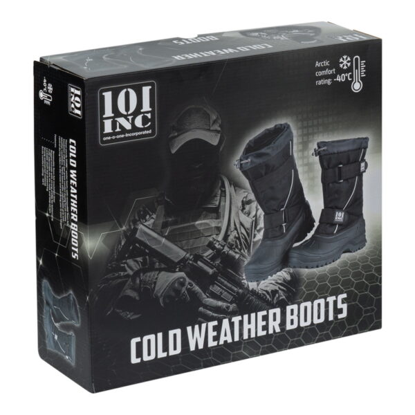 Snowboots zwart 101 INC | Cold weather boots | Thinsulate - Afbeelding 2