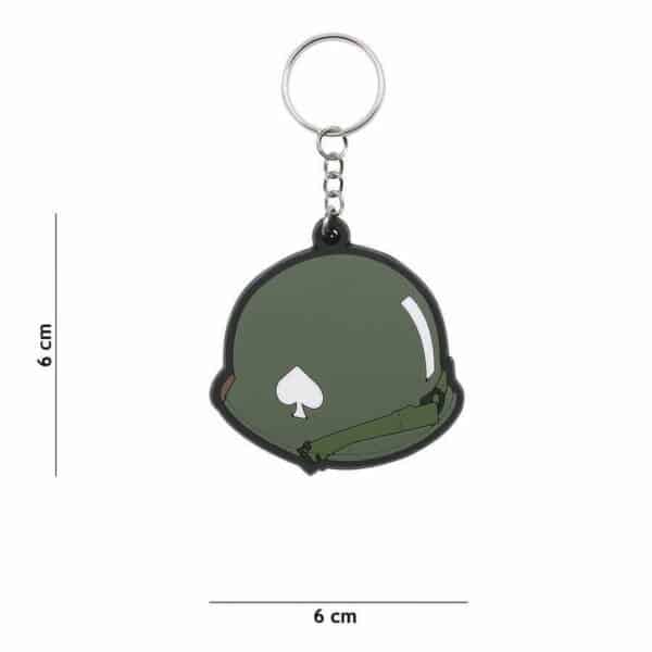 Sleutelhanger 3D PVC 506PIR Helm WWII #113
