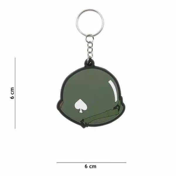 Sleutelhanger 3D PVC 506PIR Helm WWII #113