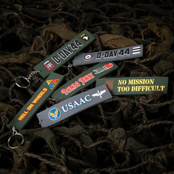Sleutelhanger 3D PVC D-Day Airborne #140 - Afbeelding 2