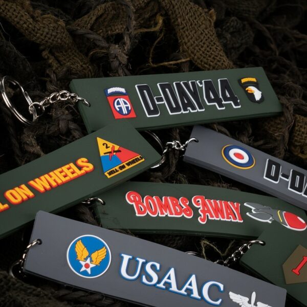 Sleutelhanger 3D PVC D-Day Airborne #140 - Afbeelding 3
