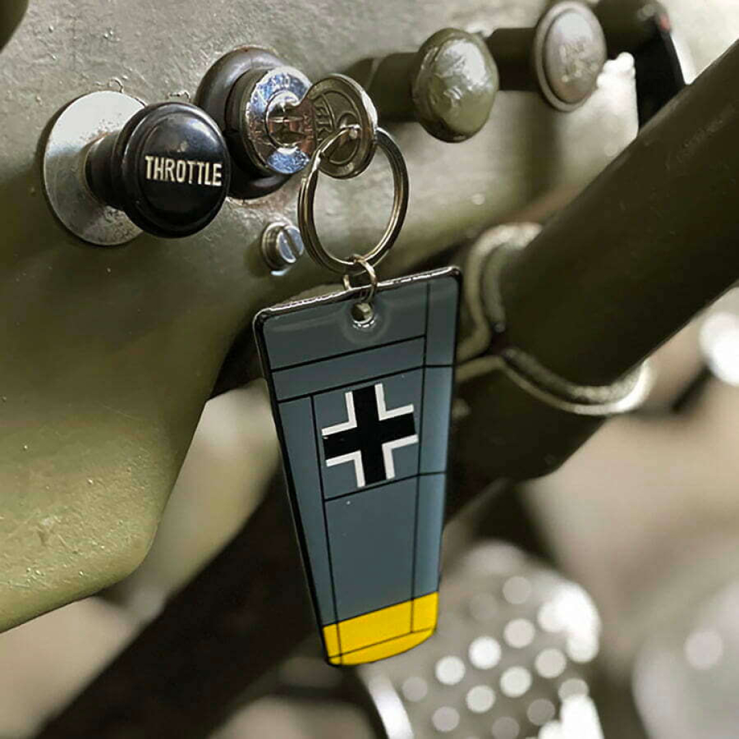 Sleutelhanger BF-109 Messerschmitt Wing Metal