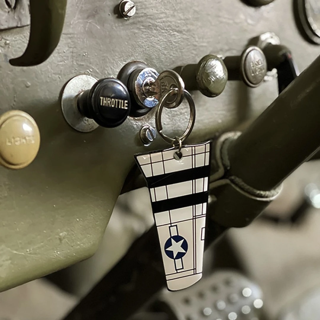 Sleutelhanger P-51 Mustang Wing Metal - Afbeelding 2