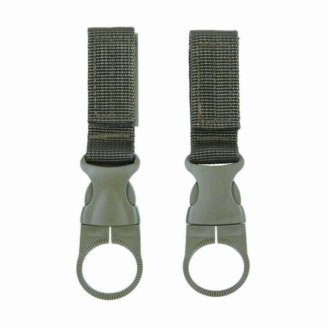 Molle water bottle ring 2-pack. Diverse kleuren