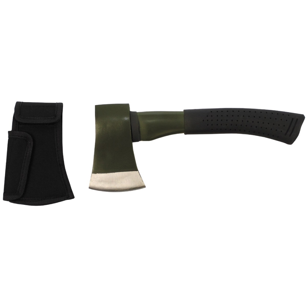 Bijl Deluxe Gehard staal - Antislip - 30 cm - Groen - Afbeelding 2
