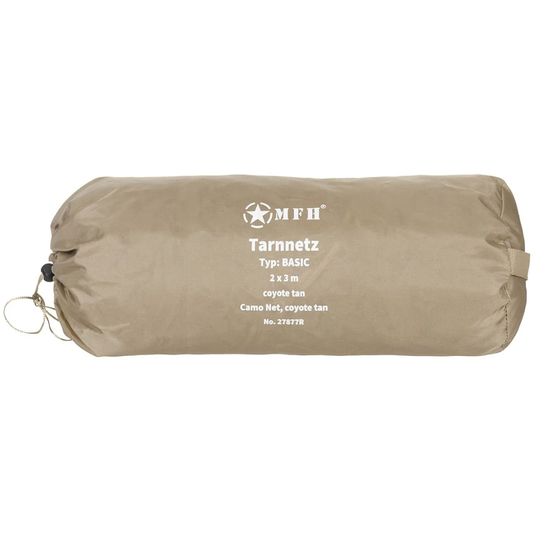 Camouflagenet Coyote 3 x 2m - Polyester - Afbeelding 3
