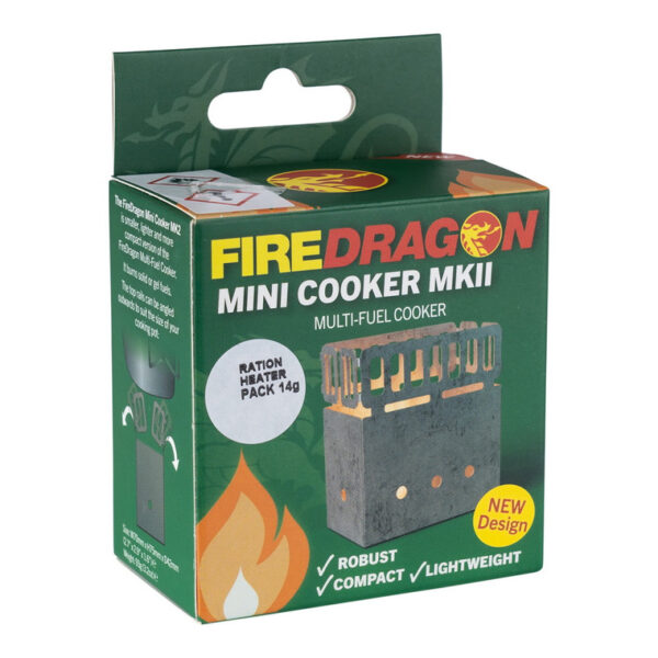 BCB Fire Dragon Mini Kooktoestel MKII + Brandstof - CN371A - Afbeelding 2