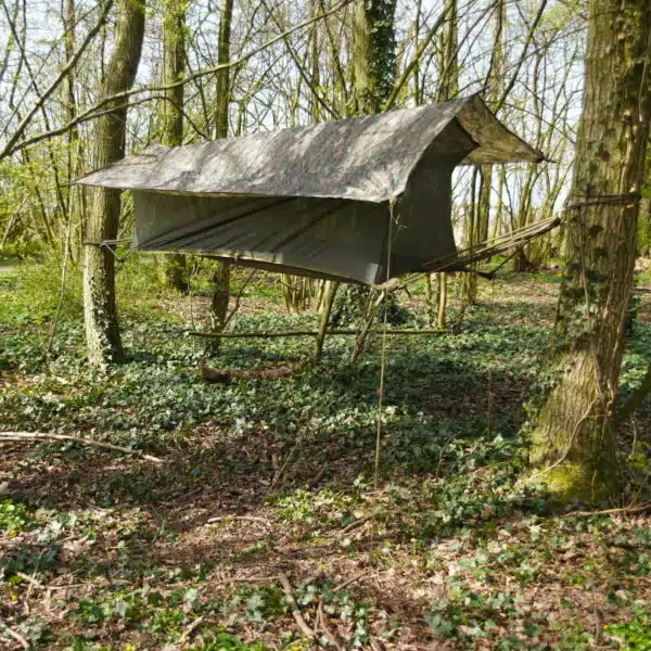 Outdoor Hangmat jungle met muggennet 215x75cm  | Diverse kleuren - Afbeelding 2