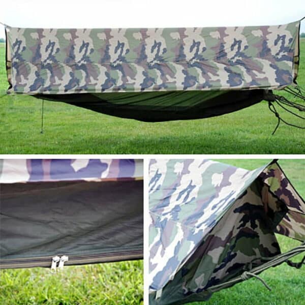 Outdoor Hangmat jungle met muggennet 215x75cm  | Diverse kleuren - Afbeelding 3