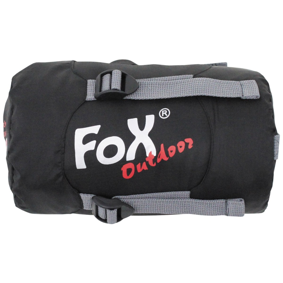 Fox Outdoor Extralight Slaapzak +10°C tot +29°C - Zwart - Afbeelding 3