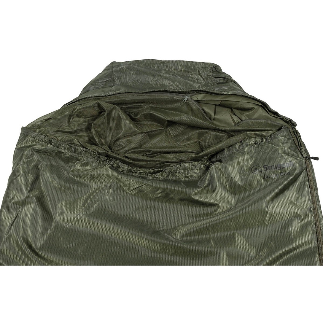 Snugpak - Jungle Bag Mummieslaapzak 7°C - Antibacterieel - Muggennet - OD Groen - Afbeelding 4