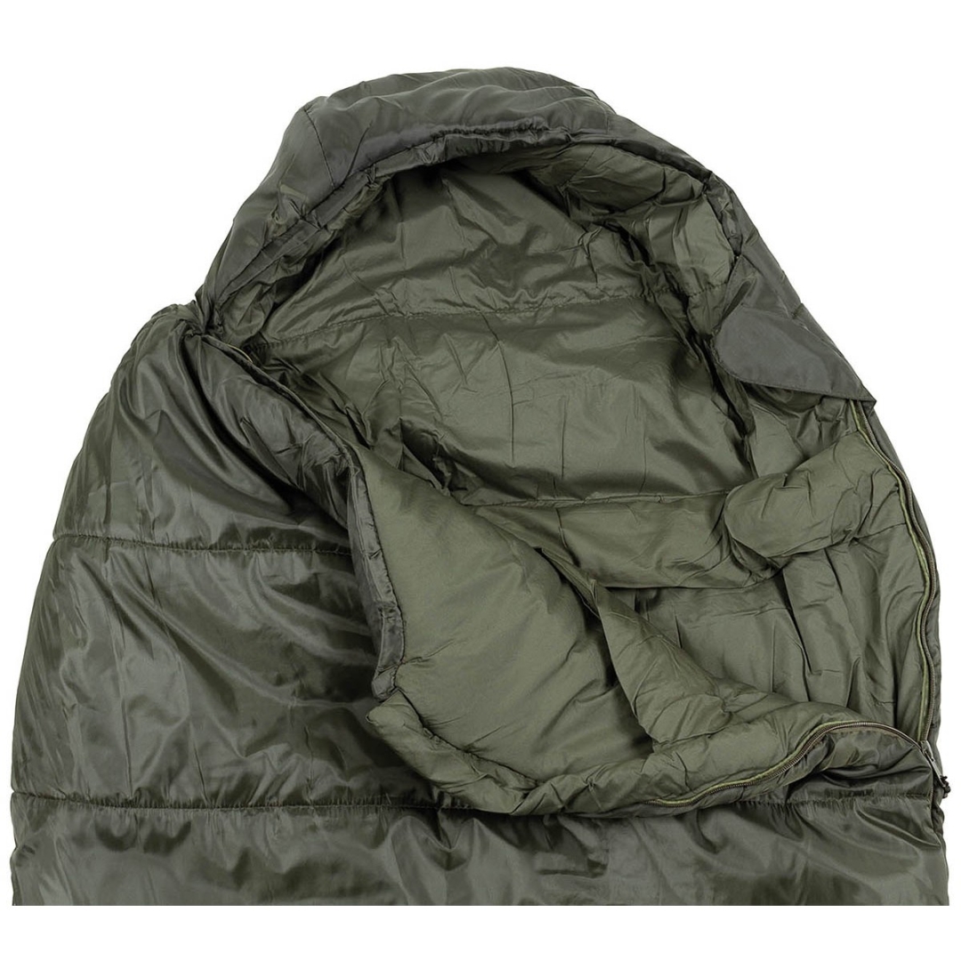 Snugpak Sleeper Lite Mummieslaapzak -5°C Comfort - Warmtekraag - OD Groen - Afbeelding 4