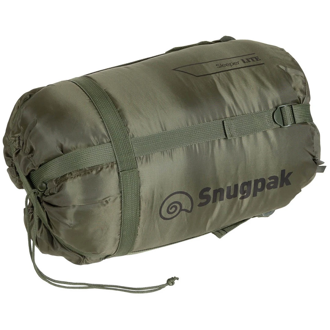 Snugpak Sleeper Lite Mummieslaapzak -5°C Comfort - Warmtekraag - OD Groen - Afbeelding 5