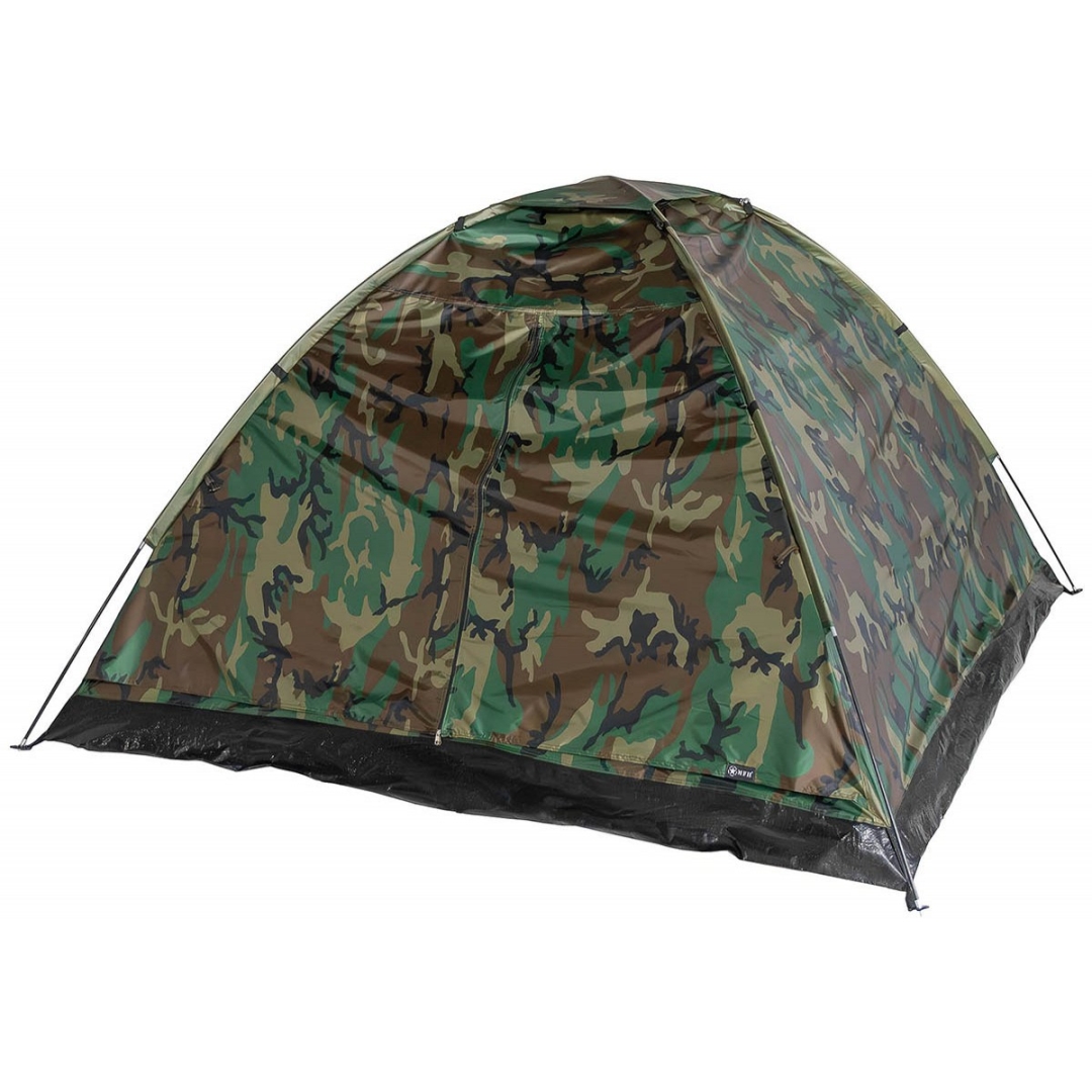 3 persoons tent – Monodom – Woodland camo - Afbeelding 2