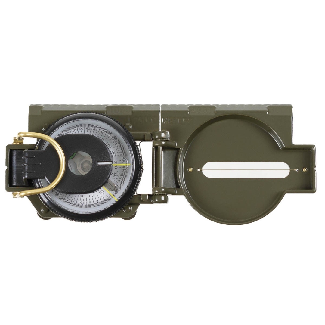 US Ranger Kompas 360° Vloeistofgedempt - Vergrootglas - Metaal - Afbeelding 4