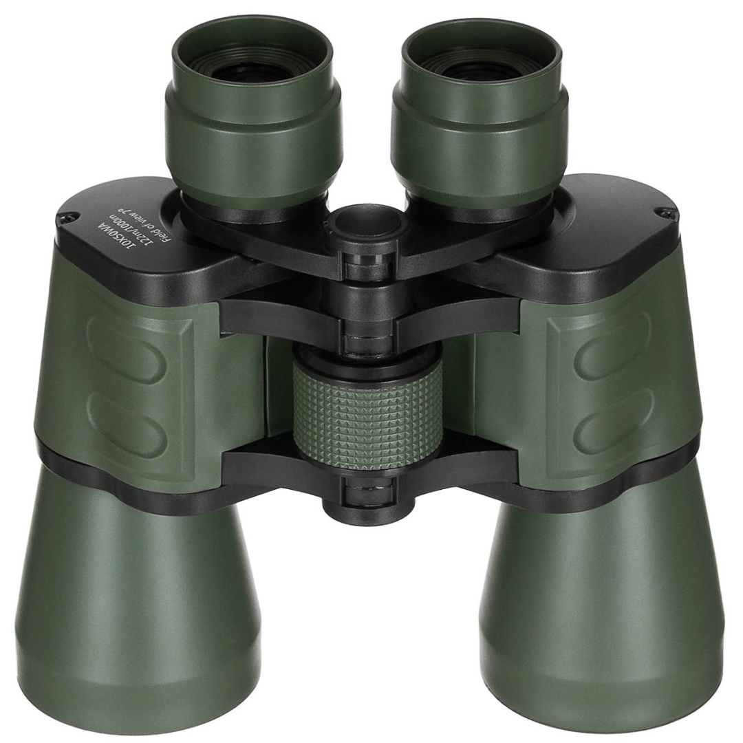 Opvouwbare Verrekijker 10x50 BAK4 Ruby Lens - OD Groen - Transporttas - Afbeelding 3