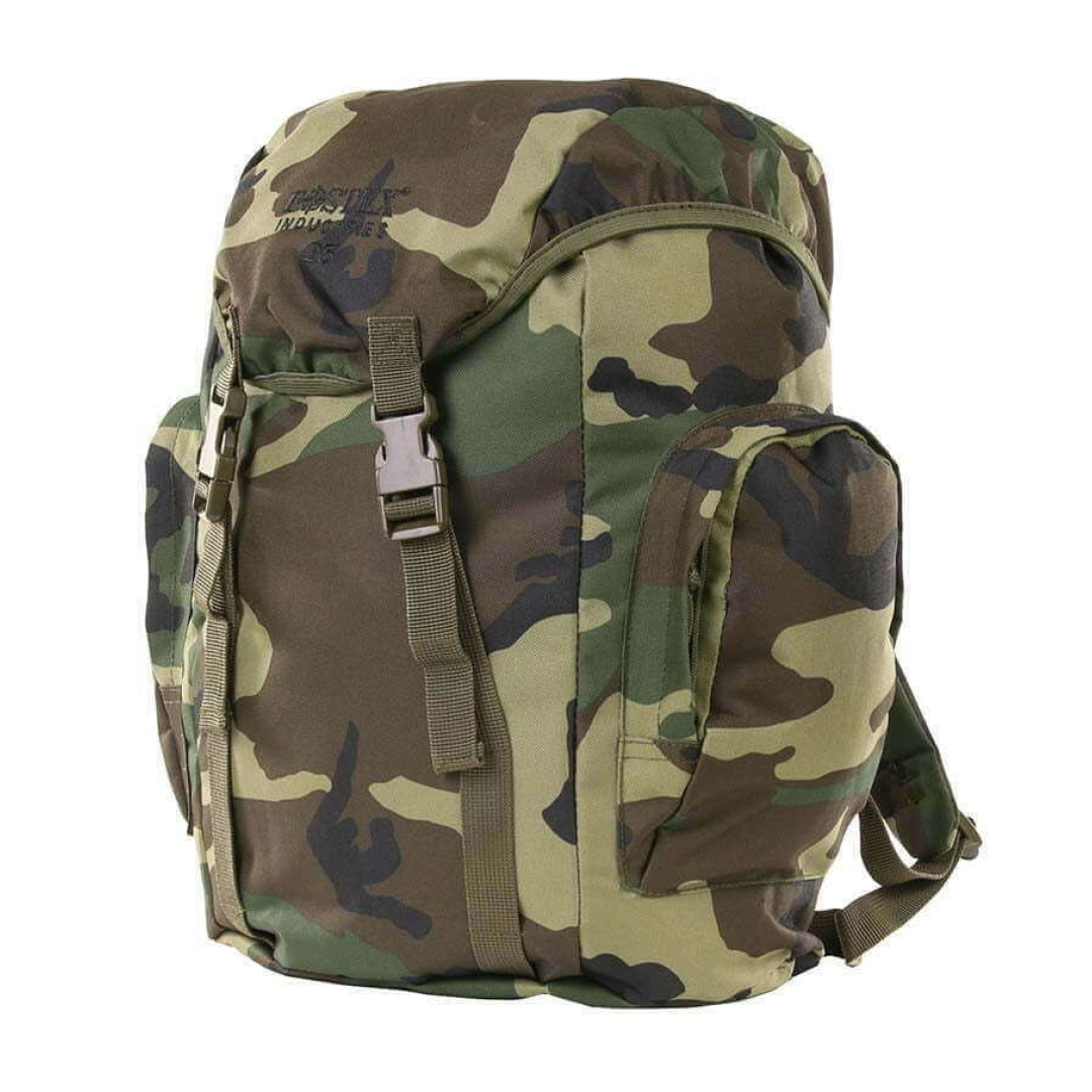 Fosco rugzak 25 ltr. camo. Diverse kleuren