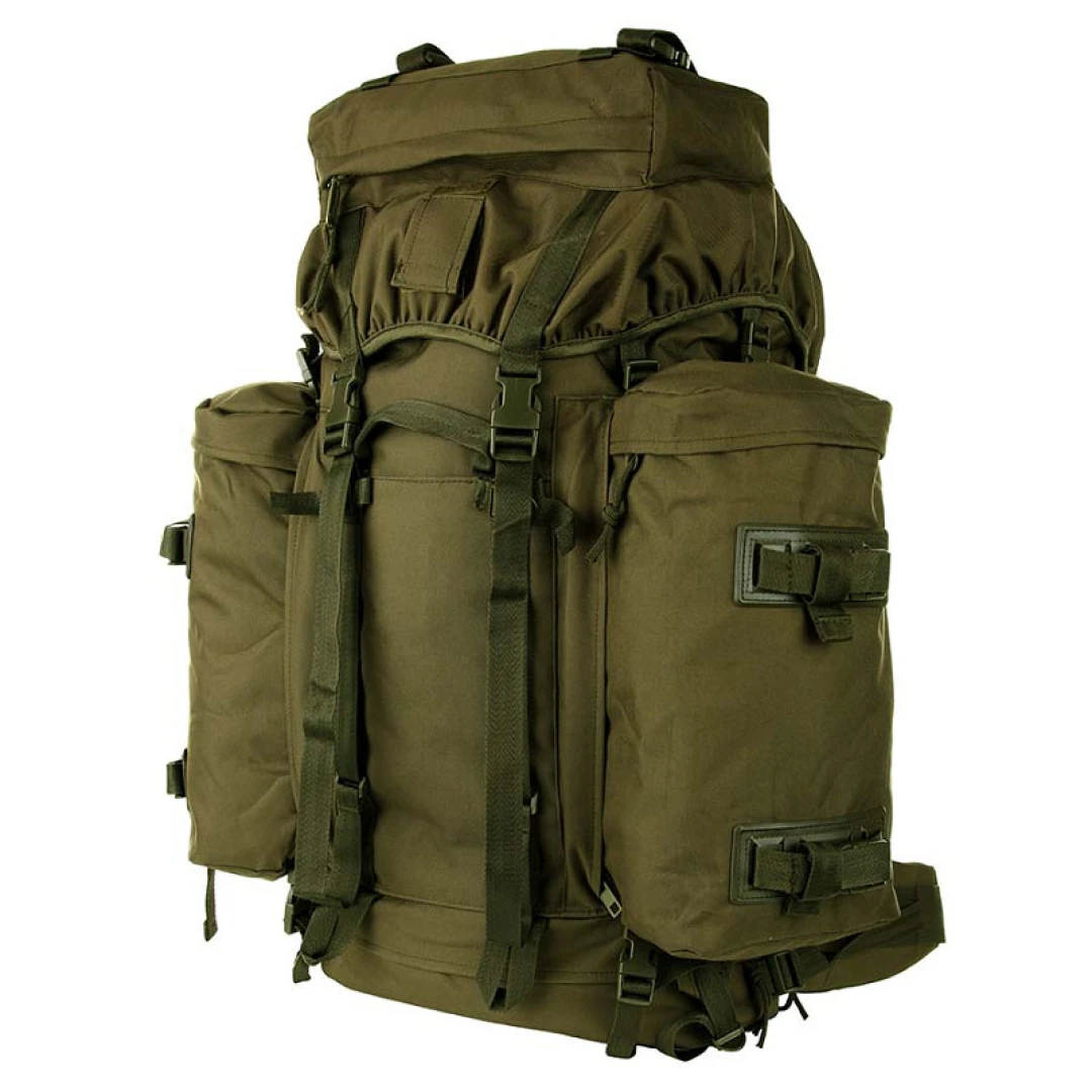 Commando Rugzak 70 liter + 2 x 8 liter zijvakken - Grote Backpack Rugzak - Afbeelding 5