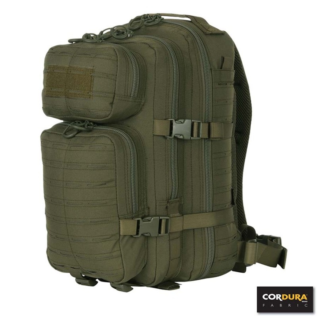Lasercut 1-day assault rugzak Cordura. Diverse kleuren