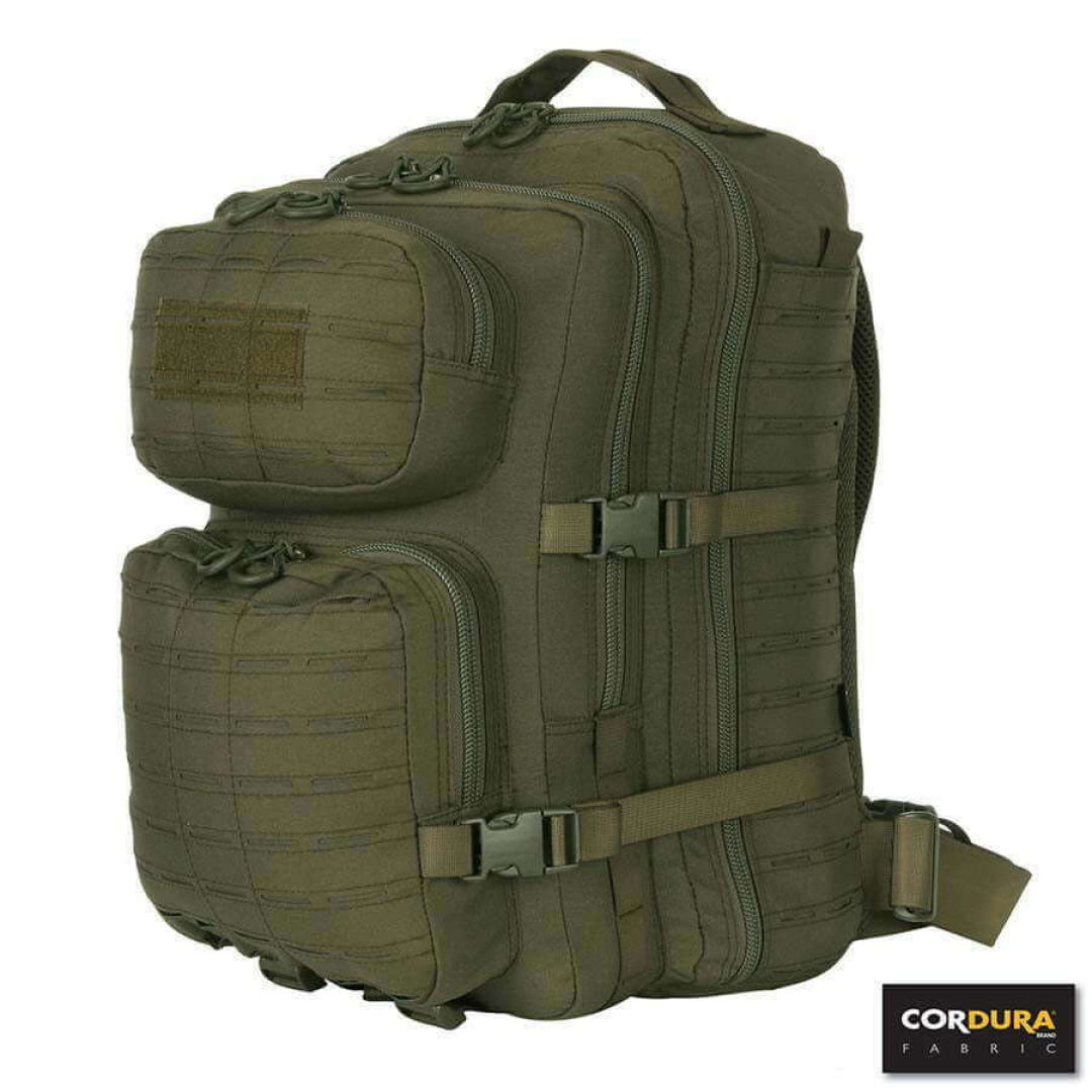 Lasercut 3-days assault rugzak Cordura. Diverse kleuren