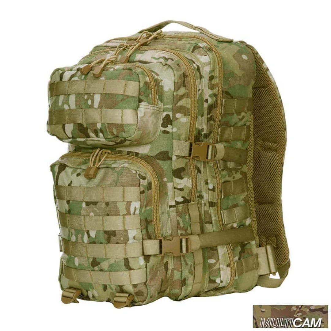 101INC Mountain Backpack Original - 45 Liter Militaire Rugzak met MOLLE-systeem - Multicam Tactische Rugzak