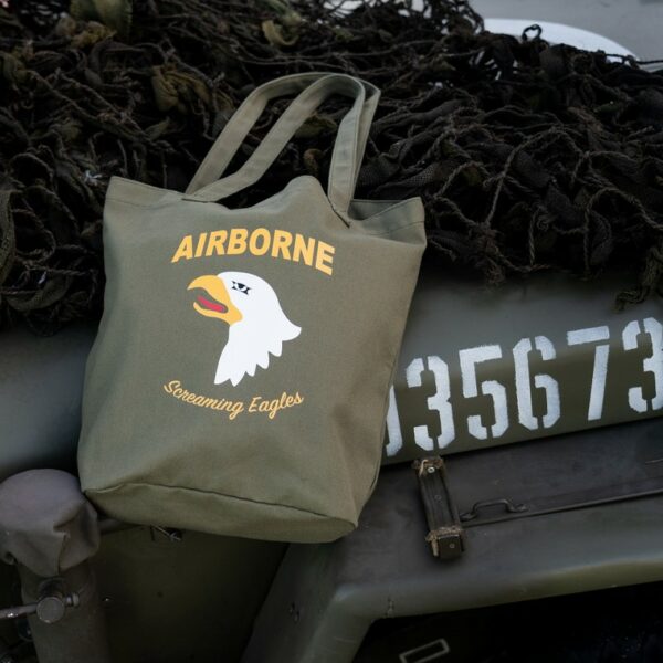 Canvas draagtas 101st Airborne Division - Afbeelding 3