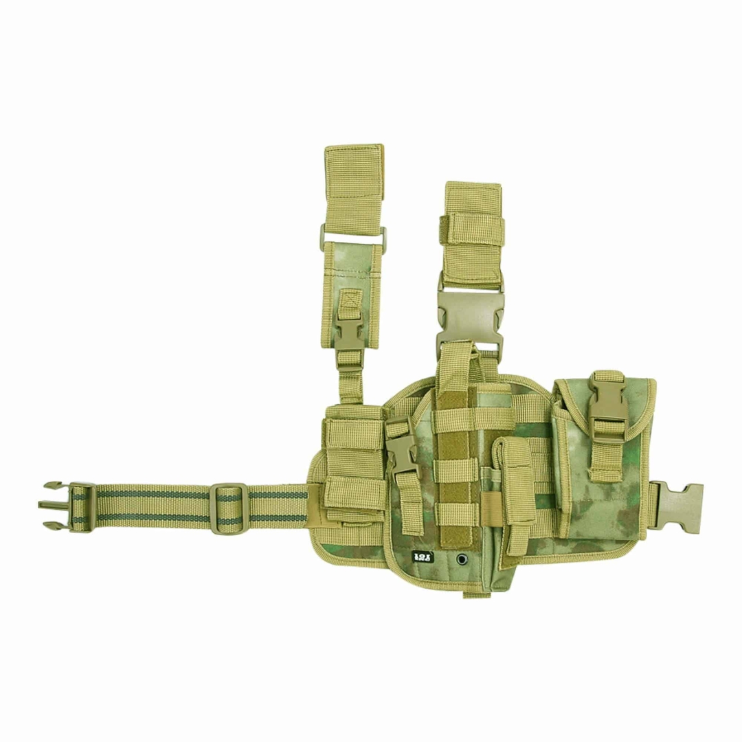Molle leg holster rechts. Diverse kleuren