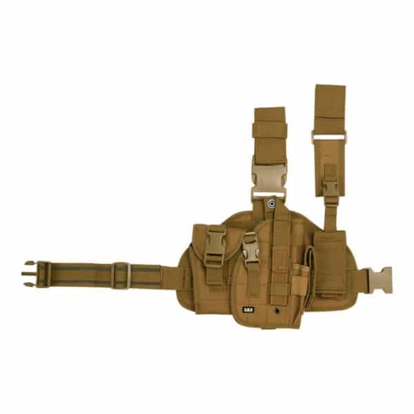 Molle leg holster rechts. Diverse kleuren - Afbeelding 4