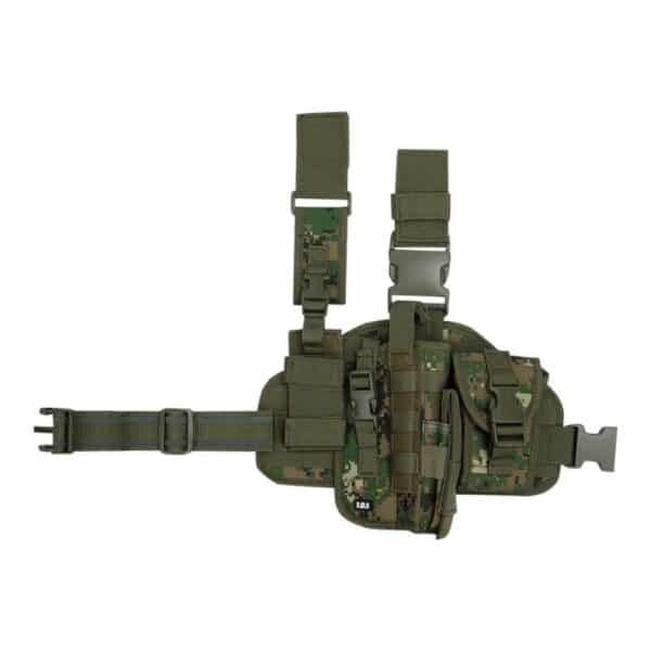 Molle leg holster rechts. Diverse kleuren - Afbeelding 5