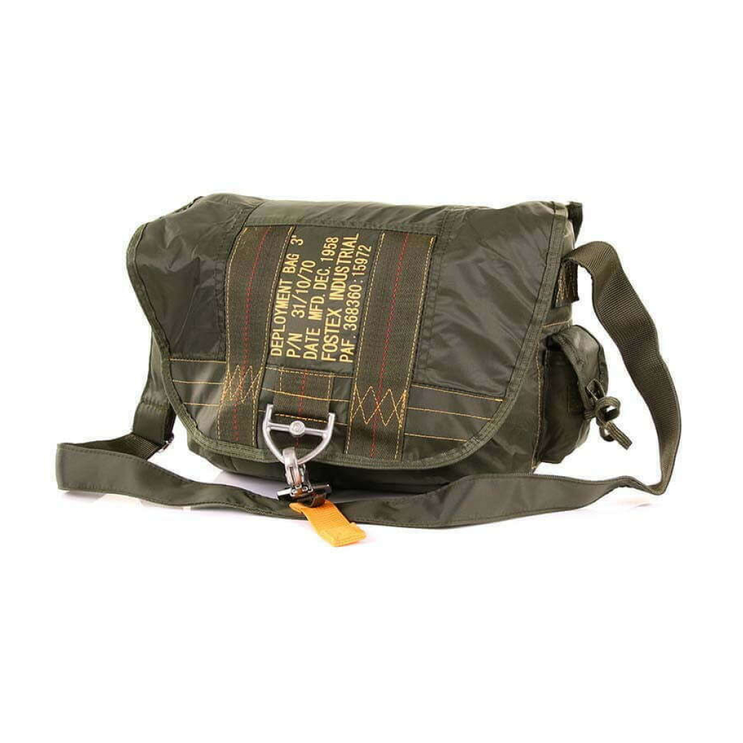 Parachute tas 3/pukkel. Diverse kleuren