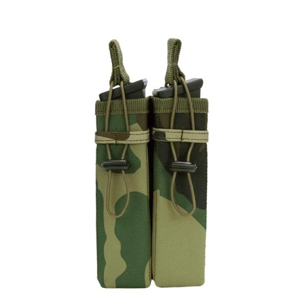 Molle pouch 2 magazijnen. Diverse kleuren - Afbeelding 4