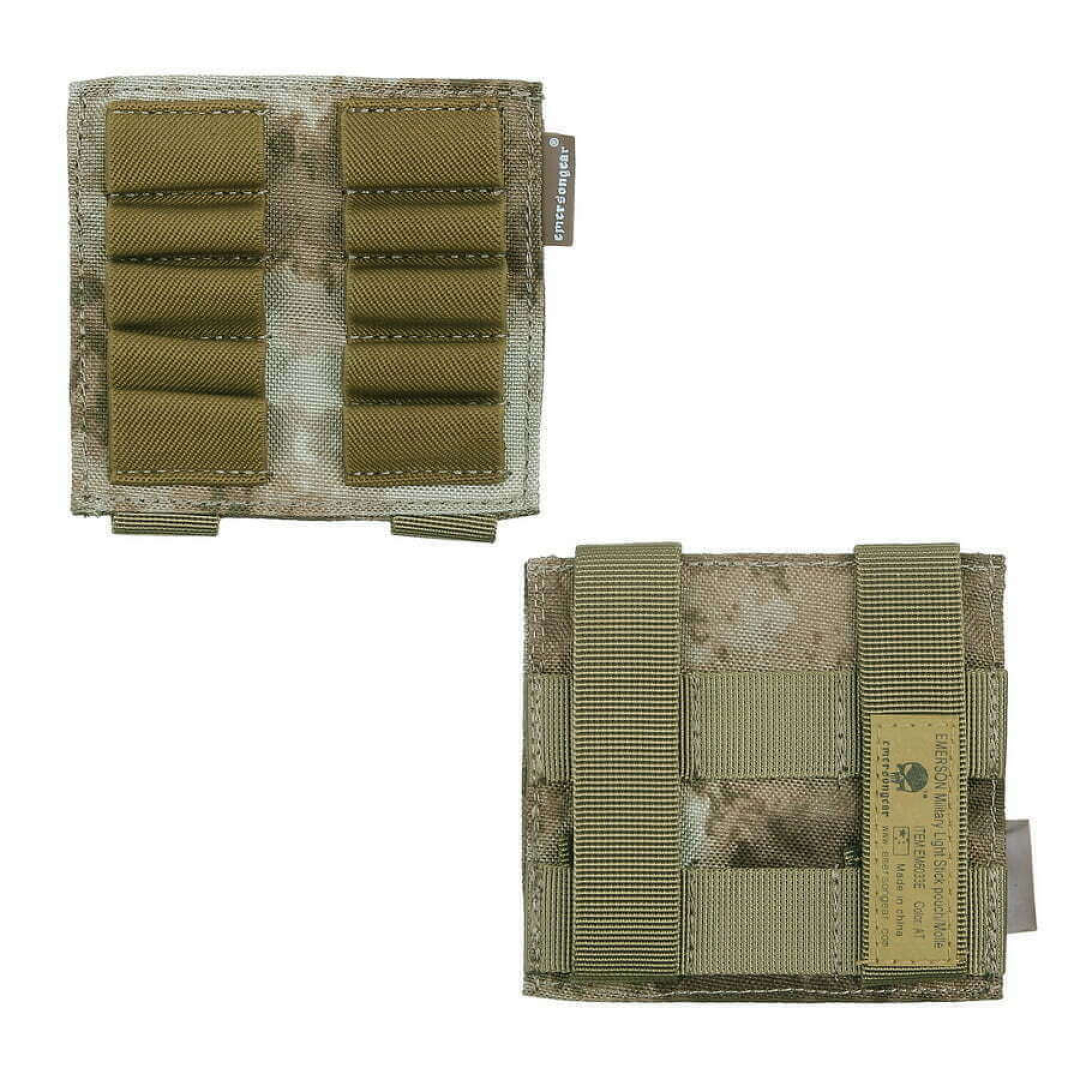 Military lightstick pouch molle. Diverse kleuren