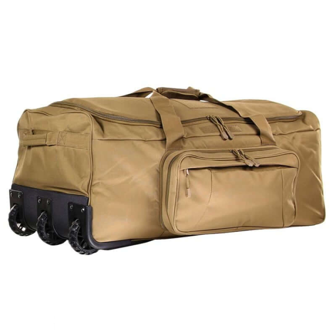 101INC Commando Trolley Tas - 136L Reistas met wielen - Afbeelding 19