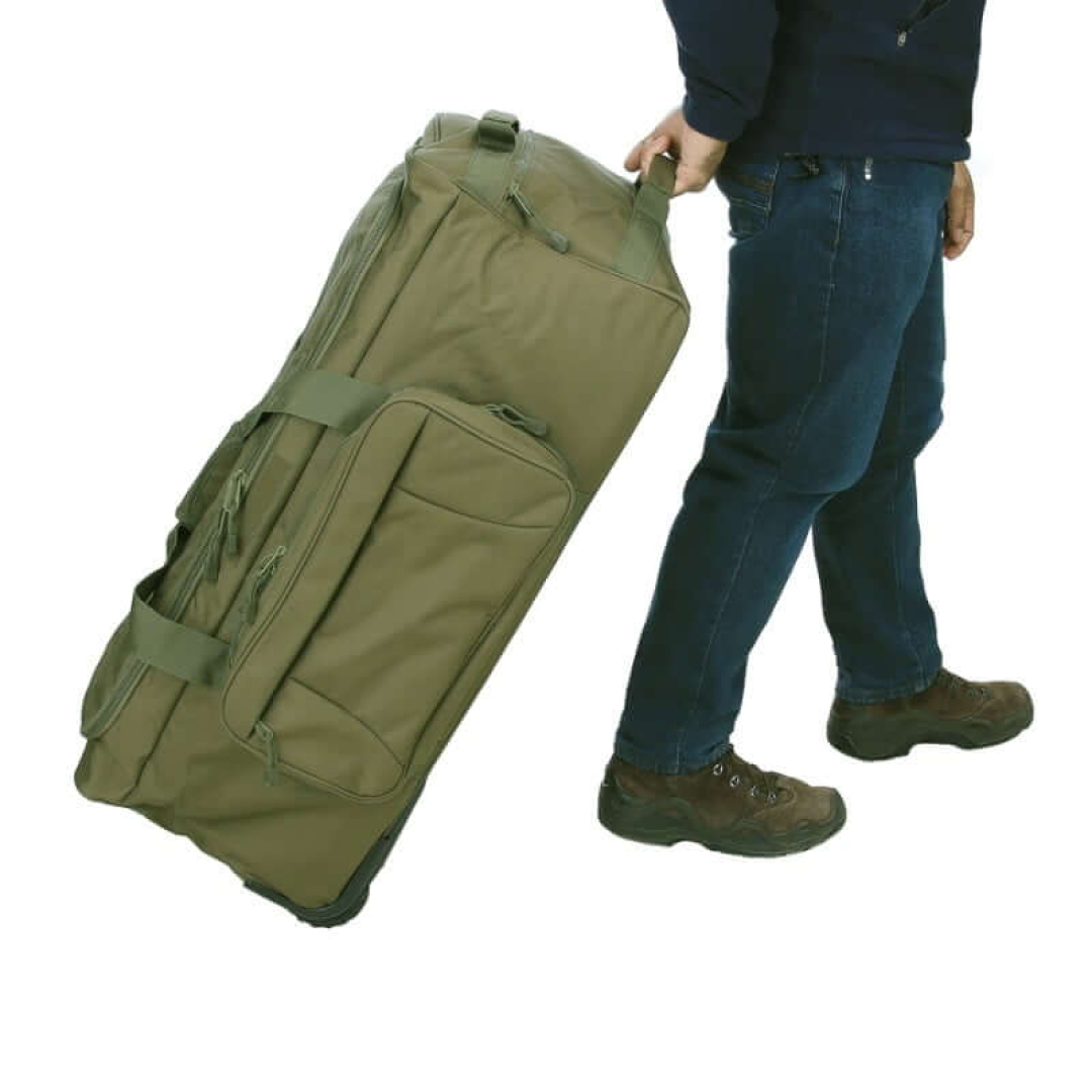 101INC Commando Trolley Tas - 136L Reistas met wielen - Afbeelding 3