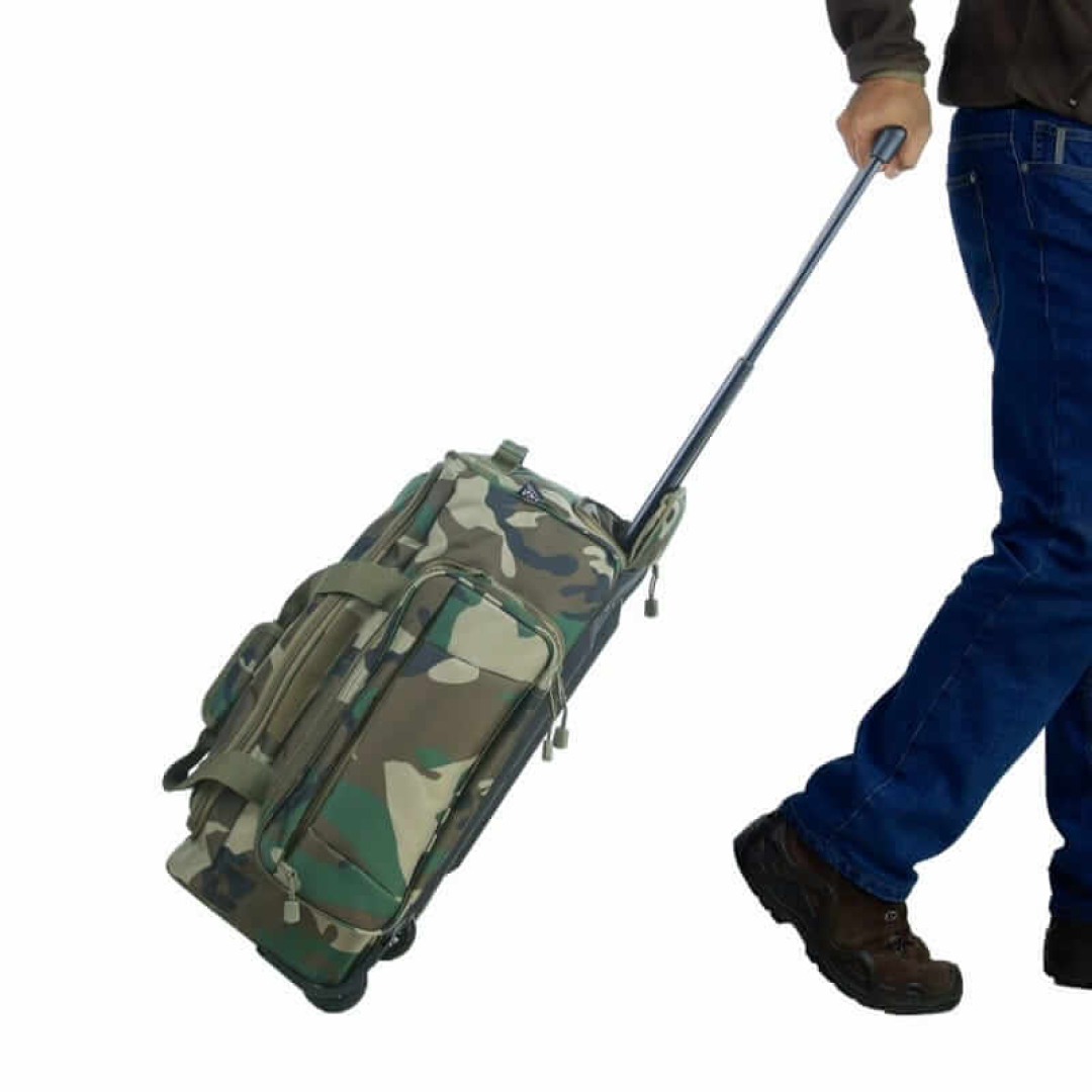 Reistas op wielen 44 liter - Trolley Camouflage - 101inc - Afbeelding 9