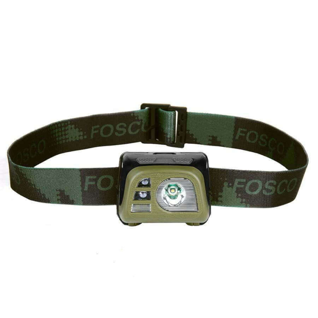 Tactical hoofdlamp Fosco. Diverse kleuren