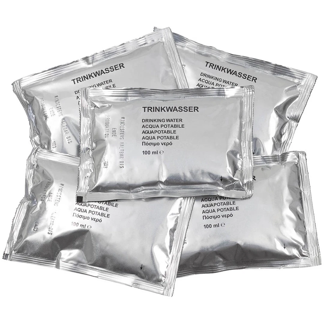 Zakjes water - Lang houdbaar drinkwater (5 x 100 ml) - Afbeelding 2