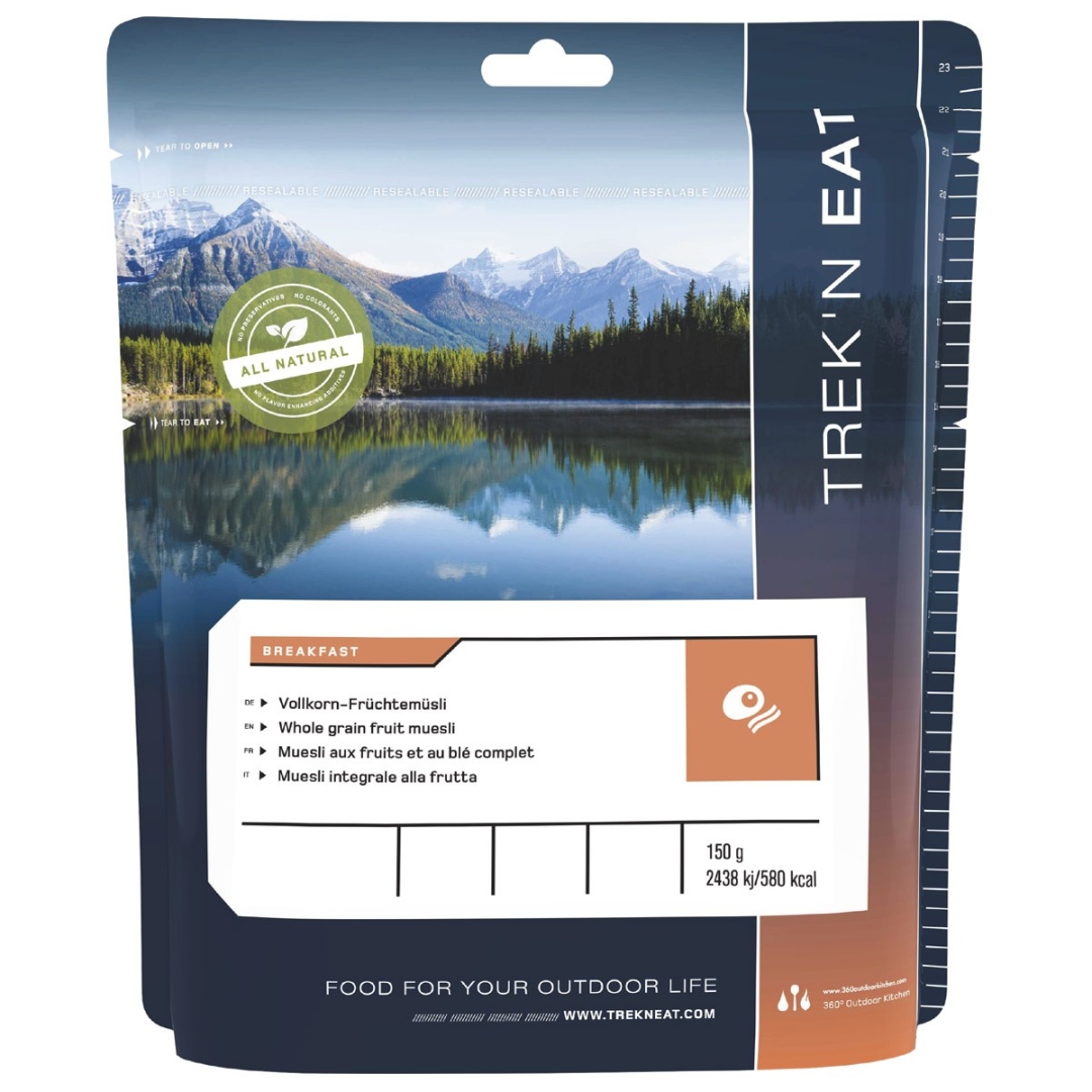 Trek 'n Eat Volkoren Fruit Muesli – Noodrantsoen - Afbeelding 2