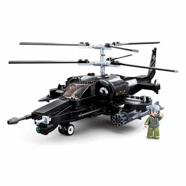Sluban Combat helicopter M38-B0752 #16167