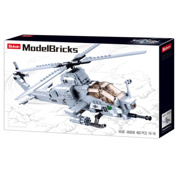 Sluban Attack Helicopter M38-B0838 - Afbeelding 2