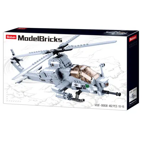 Sluban Attack Helicopter M38-B0838 - Afbeelding 2