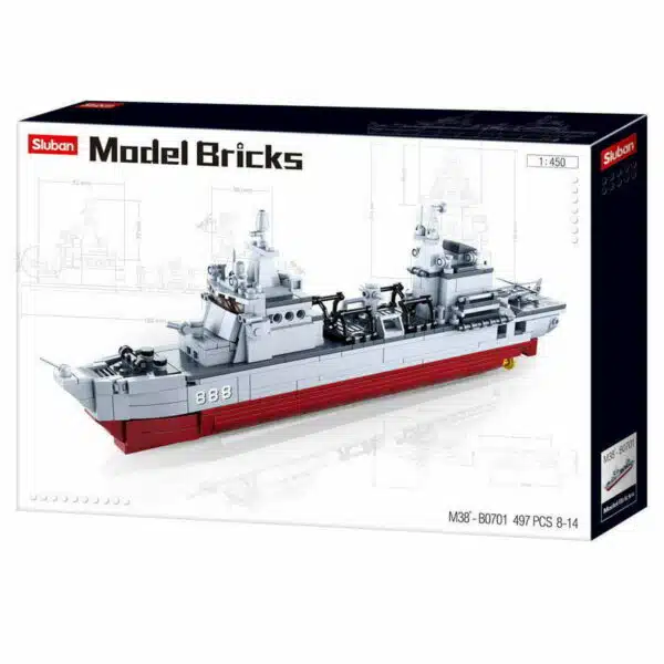 Sluban Supply Ship: Ontdek het perfecte bouwplezier voor kinderen met dit realistische vrachtschip