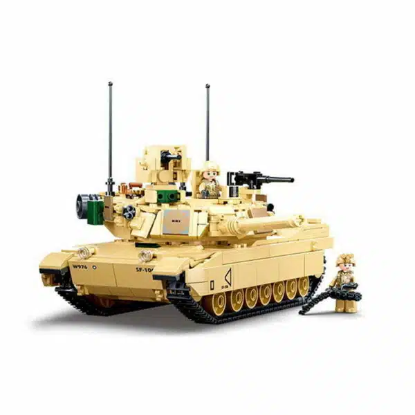 Sluban M1A2 SEP V2 Abrams - Realistische bouwset van een legendarische tank
