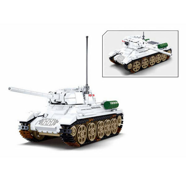 Sluban (Battle of Budapest) tank (wit) M38-B0978 - Afbeelding 2