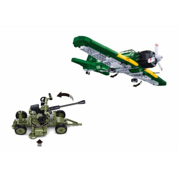 Sluban WWII A6M Zero - Afbeelding 3